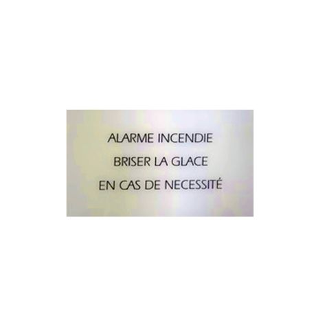 Boite de 10 glaces pour BGPH (dimensions 130x75mm)