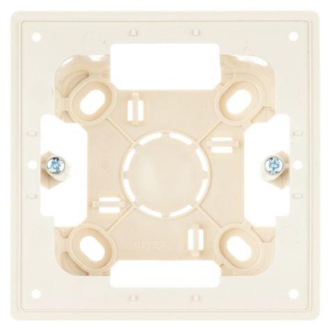 S24 Boîte apparent 1 module, dimensions : 85x85mm, couleur: ivoire