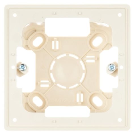 S24 Opbouwdoos voor 1 module, afmetingen: 85x85mm, kleur: ivoor