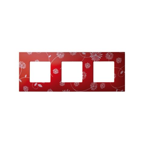 S27 Décor Clip Extrem 3 modules -Red & White