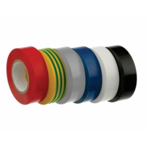 Rayteam 1925/13 zwarte isolatietape (B: 19mm; D: 0,13mm; L: 25m)