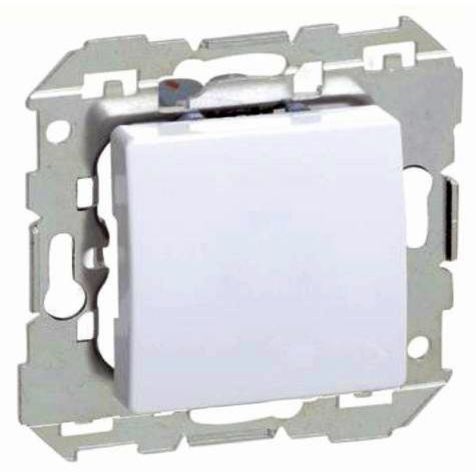 S27 Interrupteur Unipolaire 10A Large - Blanc