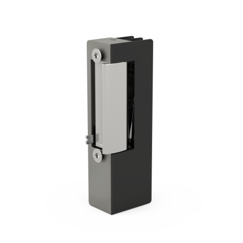 Serie 2 - Elektrisch deurslot asymmetrisch (DIN R) standaard hold-open + ontgrendeling (6-14V AC/DC) 