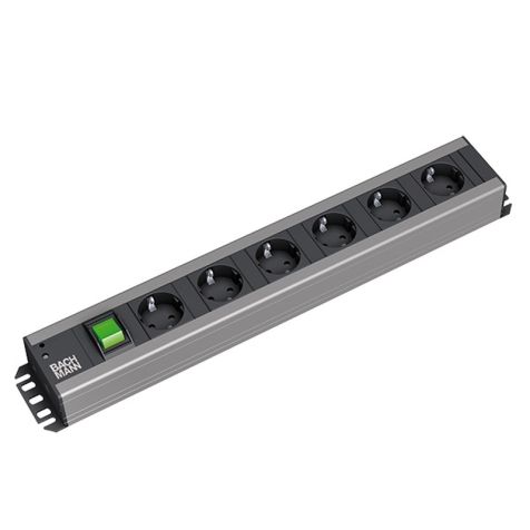 Craftsman Power Strip 6x Schuko 1xSchakelaar