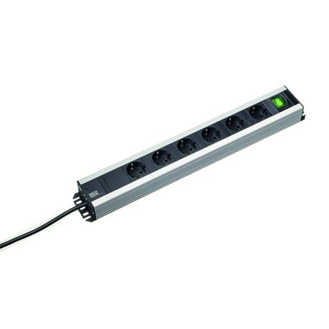 Craftsman Power Strip 6x stopcontacten 1x schakelaar met kabel 2m (SHUKO)