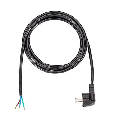 Cordon H05VV-F 3G1,5mm-Noir-2m
