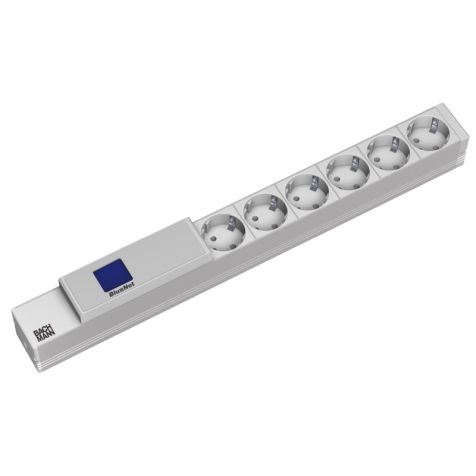 BlueNet 19 1HE Metered Plus 6x Schuko