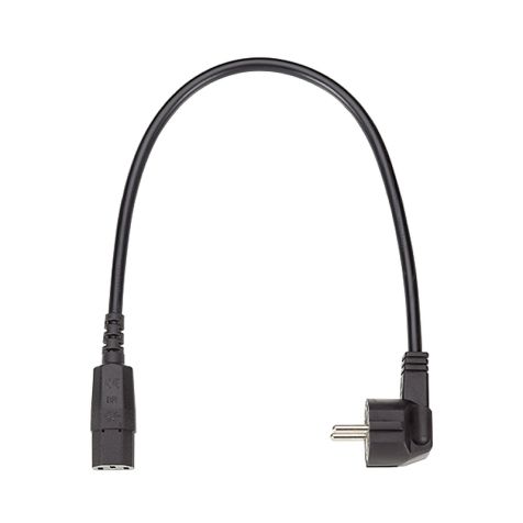 IEC Aansluitsnoer H05VV-F 3G1,5mm² 1,5m zwart
