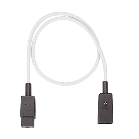 IEC Câbles de connexion H05VV-F 3G1,5mm² Gris, Longeur: 0,75m