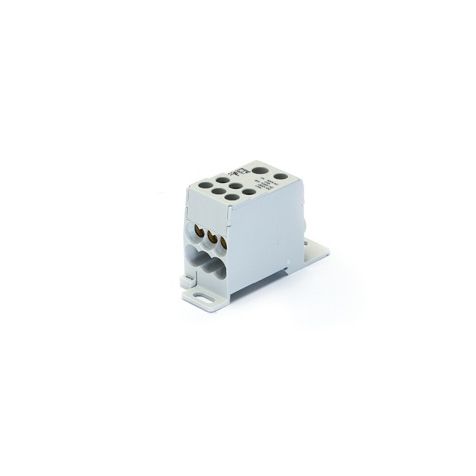 Répartieur, 1-pôles, 125A, 8 connections, gris