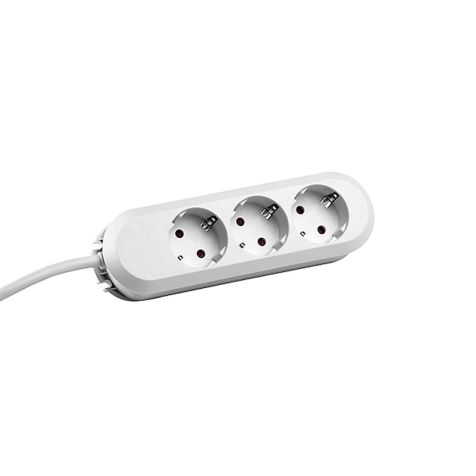 SMART 3x Schuko blanc 1,5m