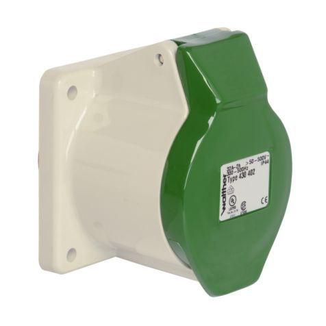 Anbaudose gerade 32A 4P >50 500V