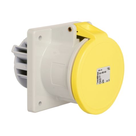 Anbaudose gerade 63A 4P 110V 4hIP44