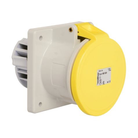 Anbaudose gerade 63A 5P 110V 4hIP44