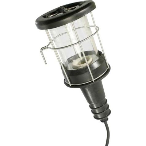 Rubber looplamp 100W ca. 10m kabelH05VV-F2x1,0