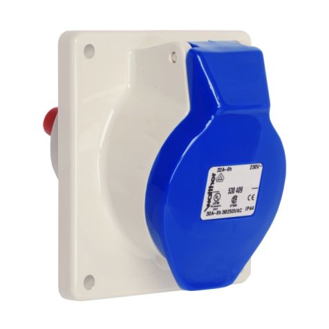 CEE Stopcontact schuin 32A 5P 220V