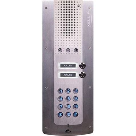 XE AUDIO 2B CLAV Portier audio Full IP/SIP 2 boutons + clavier
