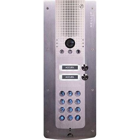 XE VIDEO 2B CLAV deurpost audio clavierFull IP/SIP 2 drkknp. +klavier