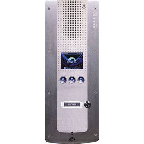 XE PAD AUDIO 1B deurpost audio Full IP/SIP digitale display mod.+ 1 drkknp.