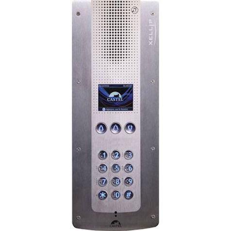 XE PAD AUDIO CLAV deurpost audio Full IP/SIP digitale display mod.+clavier