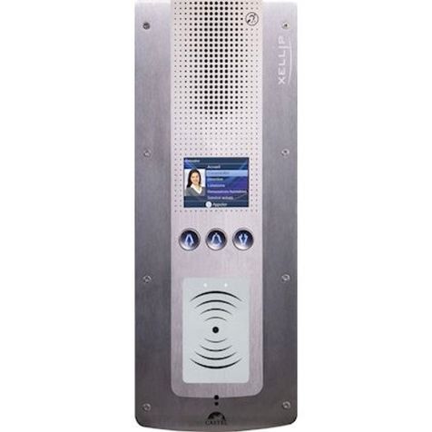 XE PAD AUDIO MIS/C Portier audio Full IP/SIP appel numérique + lecteur Mifare Secteur PoE
