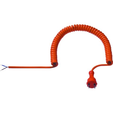 Spiraalsnoer H05BQ-F2G1,0mm², 1 - 5m