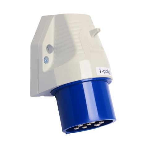 Wandtoestelstekker 32A 7P 230V 9h IP44