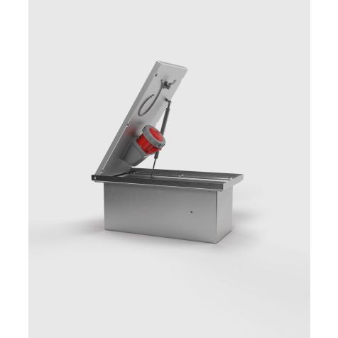 Réservoir de sol 6610A - 1x CEE 5/16A 400V - Inox 6500 kg IP67