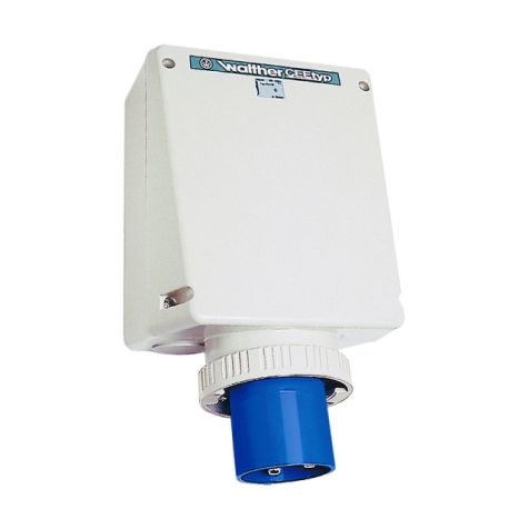 Wandgerâ€žtestecker 125A 4P 230V 9h IP67