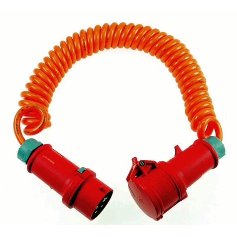 Rallonge Câble spirale de 1 à 5m H07BQ-F 5G2,5mm²