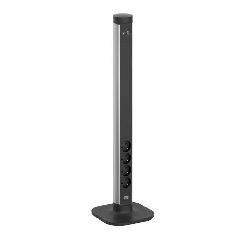 CYCLE Pole L 4x UTE, 1x USB A&C Charger 2,5m H05Z1Z1 3G 1,5mm² CEE7/7 plug