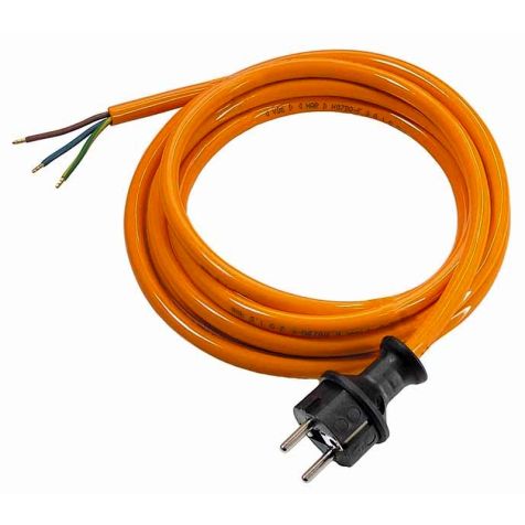Câble de raccordement PUR 3m H07BQ-F 3G1,5 orange