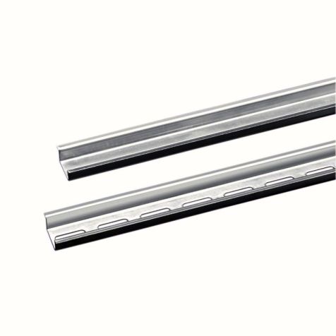 Din-rail gegalvaniseerd verzinkt 35 x 7,5 mm L:2000mm 