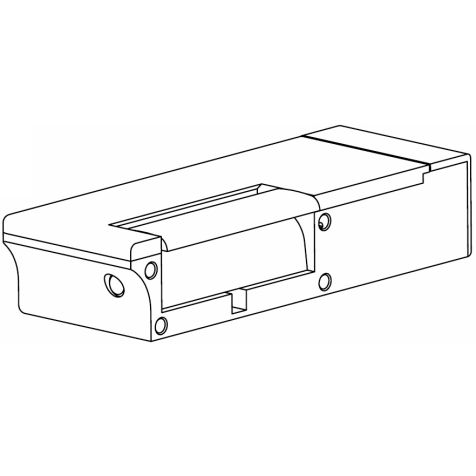 WaterProof IP54 fail-safe 12Vdc Din Droite 