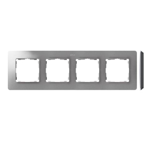 Plaque 4 mod. Aluminium Froid Base N