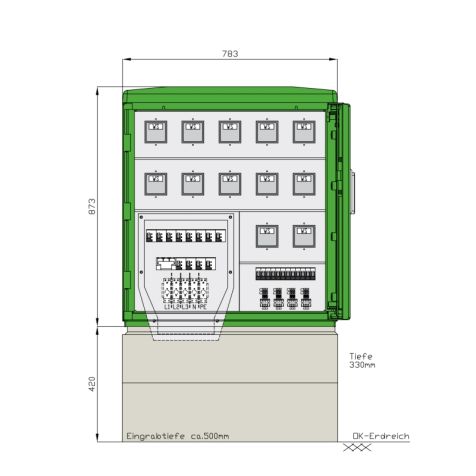 Campingstromverteiler