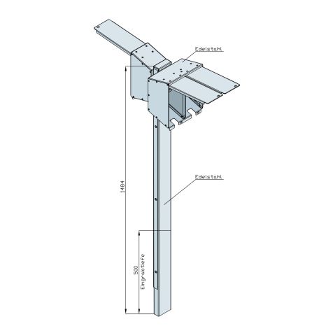 Stopcontact kolom CS-E 3