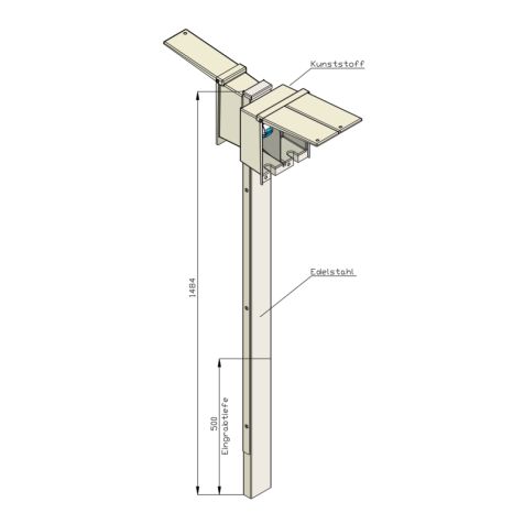 Stopcontact kolom CS-Ku 3