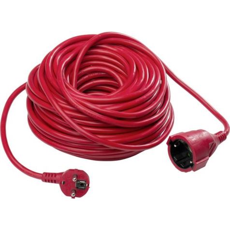 Rallonge PVC 3G1,5 10m rouge