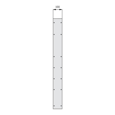 Modul 100 mm breit