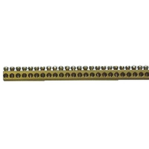 ZB, Distrubuiton Messing bar, blank, 166 x 10mm²,
