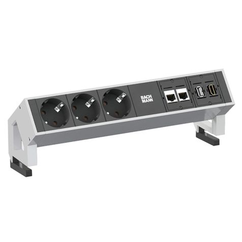 DESK2 3x Schuko 2xCAT6 1xHDMI 1xUSB