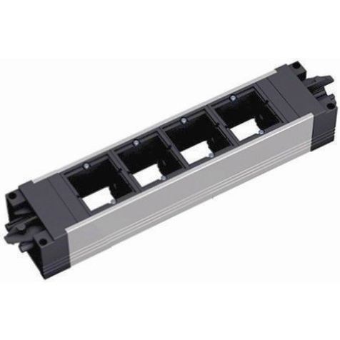 STEP ALU powerstrip 4 modulen (4x lege mod) GST18i3