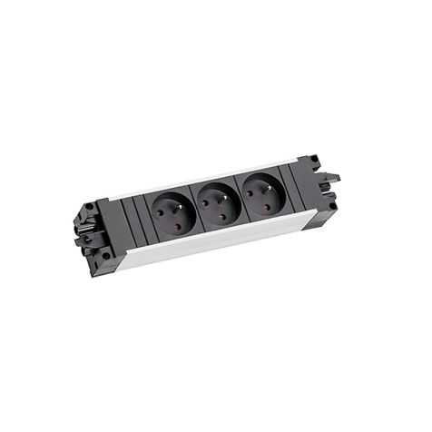 STEP ALU powerstrip 3 modulen (3x UTE) GST18i3