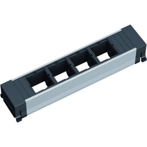 CONFERENCE/TOP FRAME powerstrip 4 modulen (4x LEGE MOD) GST18i3 in/out