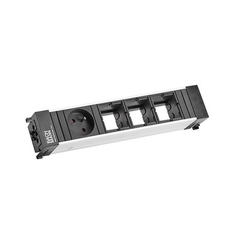 CONFERENCE/TOP FRAME powerstrip 4 modulen (1x UTE 3x Lege mod) GST18i3 in/out