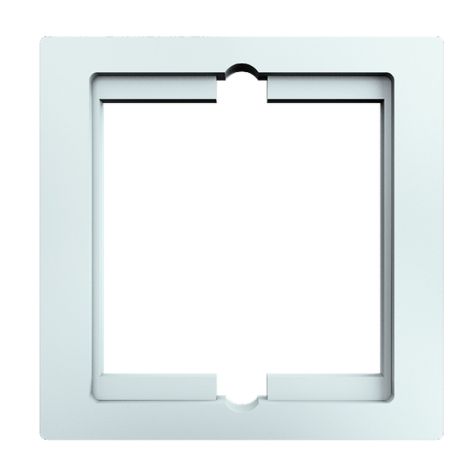 Module adaptateur 55x55 blanc