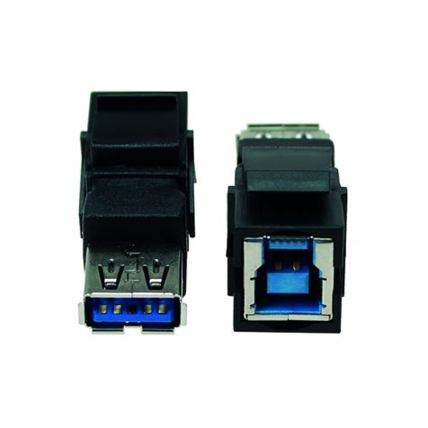 Module 1x USB 3.0 B/A Keystone