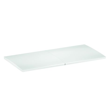 DUE Couvercle en plastique (2pcs) blanc similaire à RAL9010