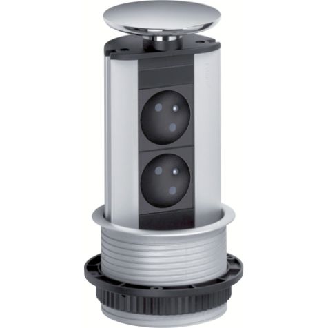 EVOLINE PORT 2x 10/16A UTE Inxo